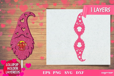 Valentines Candy Holders | Lollipop Holders | Svg Bundle | Cut File SVG SvgOcean 