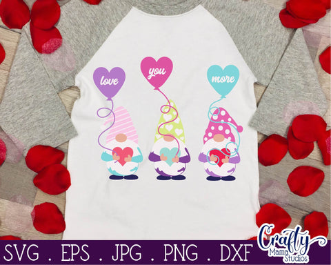 Valentine's Day Bundle - Gnome Svg SVG Crafty Mama Studios 
