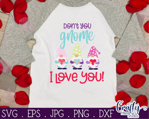 Valentine's Day Bundle - Gnome Svg SVG Crafty Mama Studios 