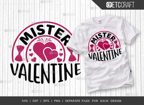 Valentine's Day Bundle Vol-02 | So Loved Svg | Valentine Cutie Svg | Mister Valentine Svg | Happy Love Day Svg | Valentine's Day Quote Design SVG ETC Craft 