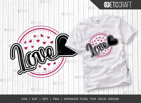 Valentine's Day Bundle Vol-02 | So Loved Svg | Valentine Cutie Svg | Mister Valentine Svg | Happy Love Day Svg | Valentine's Day Quote Design SVG ETC Craft 