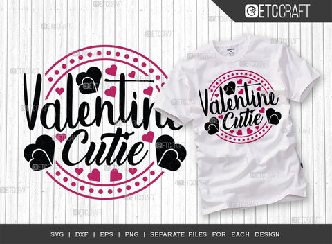 Valentine's Day Bundle Vol-02 | So Loved Svg | Valentine Cutie Svg | Mister Valentine Svg | Happy Love Day Svg | Valentine's Day Quote Design SVG ETC Craft 