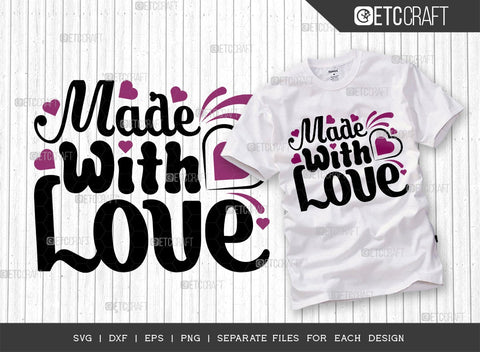 Valentine's Day Bundle Vol-05 | Be Mine Valentine Svg | Made With Love Svg | I Love You Forever Svg | Love Is All You Need Svg | Valentine's Day Quote Design SVG ETC Craft 