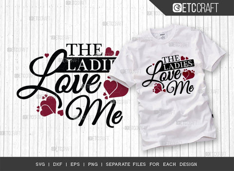 Valentine's Day Bundle Vol-06 | She's Mine Svg | Love Is In The Air Svg | He's Mine Svg | Love This Life Svg | Valentine's Day Quote Design SVG ETC Craft 