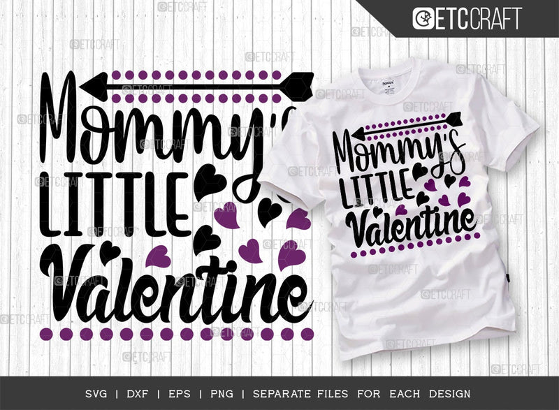 Valentine's Day Bundle Vol-09 | Mommy's Little Valentine Svg | Sorry ...