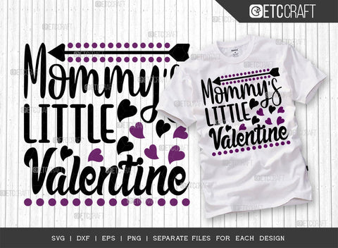 Valentine's Day Bundle Vol-09 | Mommy's Little Valentine Svg | Sorry Girls Mommy Is My Valentine Svg | Nanas Little Valentine Svg | Little Miss Heart Breaker Svg | Valentine's Day Quote Design SVG ETC Craft 