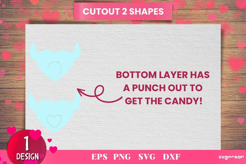 Valentines Day Candy Dome | Candy Holder SVG SvgOcean 
