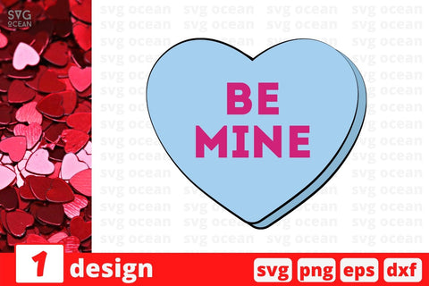 Valentines Day Candy Hearts SVG Bundle SVG SvgOcean 