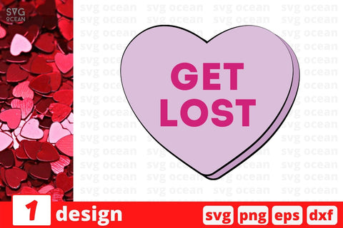 Valentines Day Candy Hearts SVG Bundle SVG SvgOcean 