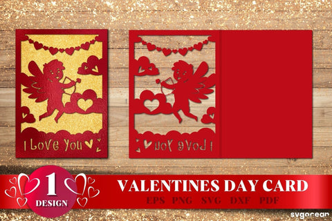 Valentines Day Cards SVG | Papercut | 3D Crafts SVG SvgOcean 