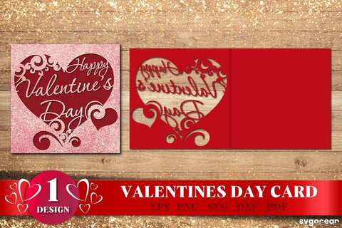 Valentines Day Cards SVG | Papercut | 3D Crafts SVG SvgOcean 