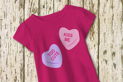 Valentine's Day Conversation Hearts SVG Designed by Geeks 