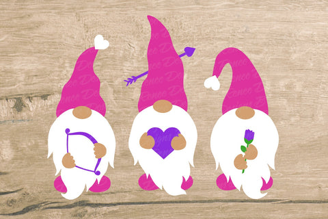 Valentine's Day Cupid Gnomes SVG SVG B Renee Design 