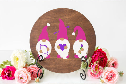 Valentine's Day Cupid Gnomes SVG SVG B Renee Design 