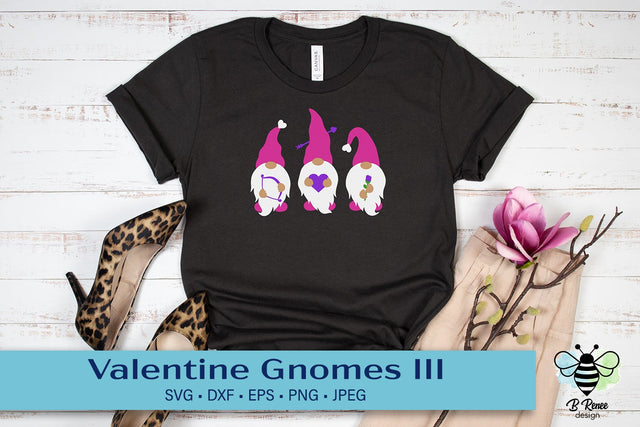 Valentine's Day Cupid Gnomes SVG SVG B Renee Design 