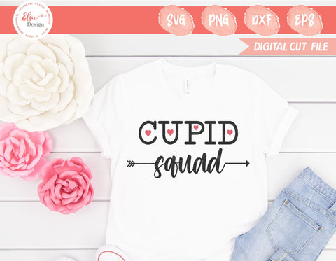 Valentine's Day - Cupid Squad - SVG, PNG, DXF, EPS SVG Elsie Loves Design 