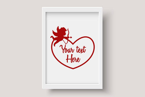 Valentine's day cupid, valentine svg, cupid monogram SVG dadan_pm 