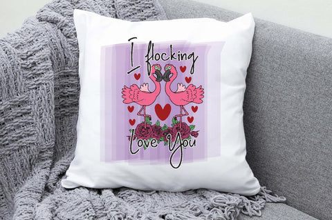 Valentines Day Flamingo Sublimation Sublimation Jagonath Roy 