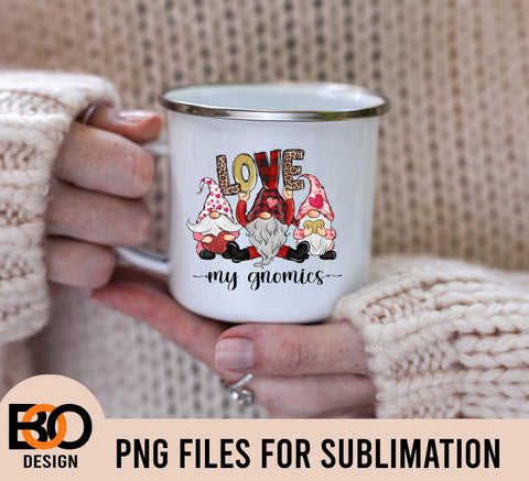 Valentines Day Gnomes png, Love My Gnomies png, Pilgrim Love Gnome png, Valentines Day png, Funny Gnomes With Heart png Sublimation BOO-design 