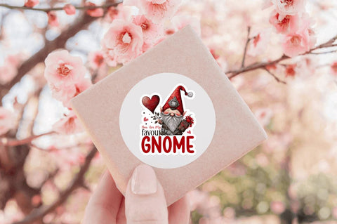 Valentine's Day Gnomes Stickers Bundle Sublimation Regulrcrative 