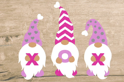 Valentine's Day Gnomes SVG SVG B Renee Design 