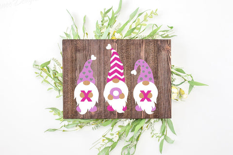 Valentine's Day Gnomes SVG SVG B Renee Design 