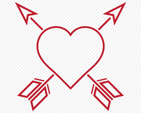 Valentines Day Heart Bundle | Valentines SVG SVG Texas Southern Cuts 