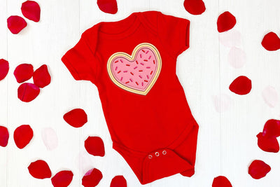 Valentine's Day Heart Sugar Cookie Applique Embroidery Embroidery/Applique DESIGNS Designed by Geeks 