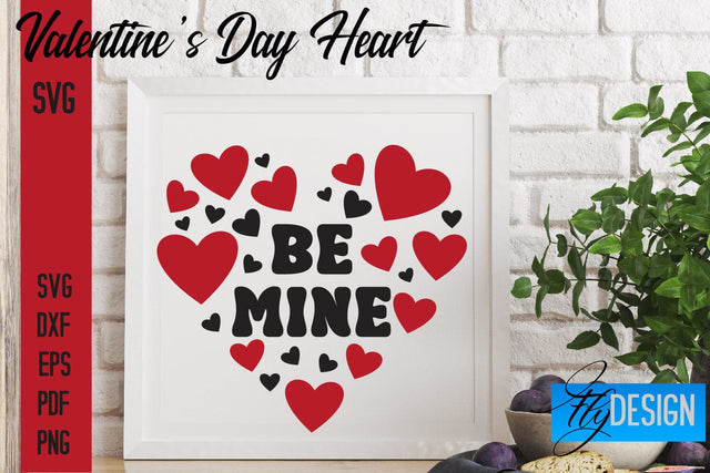 Valentine's Day Heart SVG Quotes | Valentine's Day Quotes SVG SVG Fly Design 
