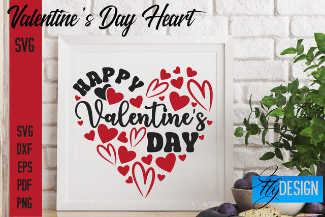 Valentine's Day Heart SVG Quotes | Valentine's Day Quotes SVG SVG Fly Design 