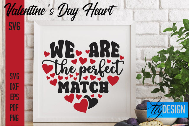 Valentine's Day Heart SVG Quotes | Valentine's Day Quotes SVG SVG Fly Design 