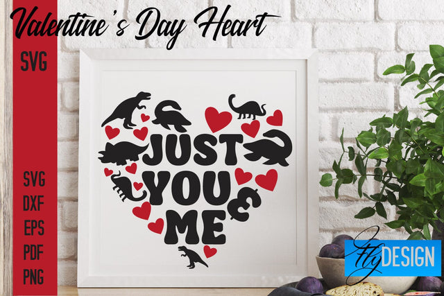 Valentine's Day Heart SVG Quotes | Valentine's Day Quotes SVG SVG Fly Design 