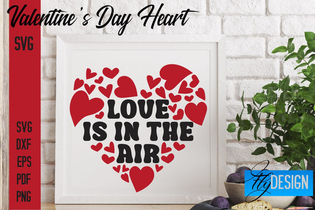 Valentine's Day Heart SVG Quotes | Valentine's Day Quotes SVG SVG Fly Design 