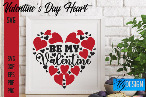 Valentine's Day Heart SVG Quotes | Valentine's Day Quotes SVG SVG Fly Design 