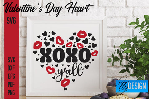 Valentine's Day Heart SVG Quotes | Valentine's Day Quotes SVG SVG Fly Design 