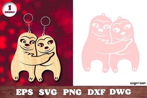 Valentines Day Keychain | Svg Bundle | Laser Cut SVG SvgOcean 