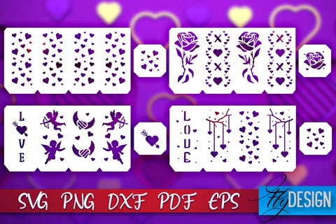 Valentine’s Day Lantern SVG | Paper Cut SVG | Love Design v.1 SVG Fly Design 