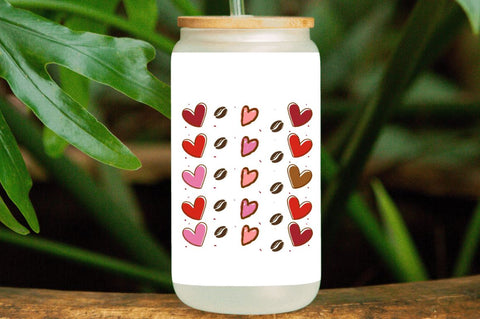 Valentine's Day Libbey Glass SVG Bundle SVG Regulrcrative 