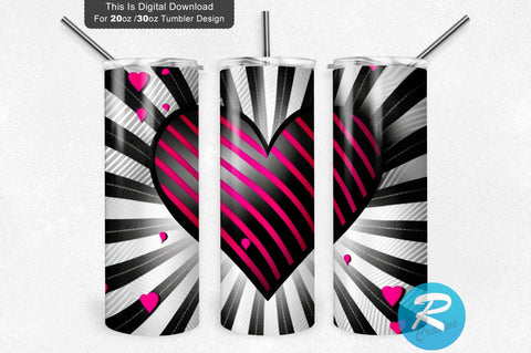 Valentines day Love 20 oz / 30 oz Tumbler PNG Sublimation Regulrcrative 