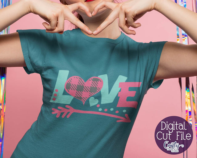 Valentine's Day - Love Svg SVG Crafty Mama Studios 