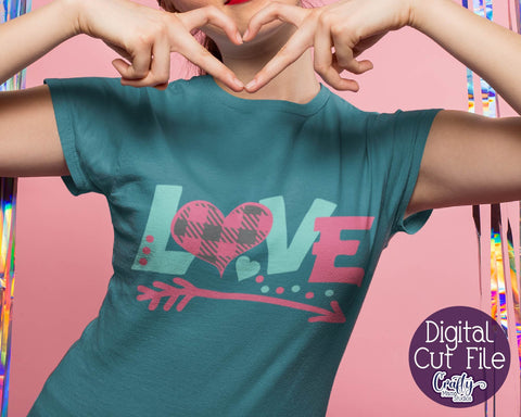 Valentine's Day - Love Svg SVG Crafty Mama Studios 