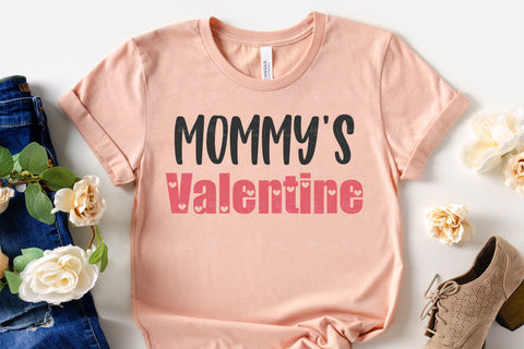 Valentine's Day - Mommy Valentine - SVG, PNG, DXF, EPS SVG Elsie Loves Design 