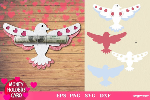 Valentines Day Money Holder | Layered SVG SVG SvgOcean 