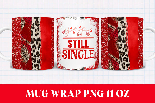 Valentine's Day Mug Wrap 11 OZ | Mug Sublimation Design Sublimation PixelKat 