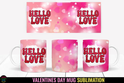 Valentines Day Mugs Wraps Sublimation I Valentines Mugs PNG Sublimation Happy Printables Club 