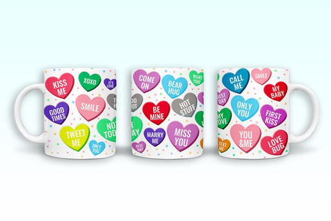 Valentines Day Mugs Wraps Sublimation I Valentines Mugs PNG Sublimation Happy Printables Club 