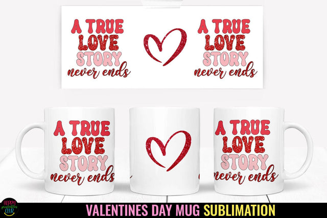 Valentines Day Mugs Wraps Sublimation I Valentines Mugs PNG Sublimation Happy Printables Club 