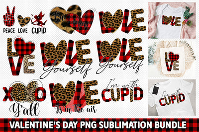 Valentine's Day PNG Sublimation Bundle SVG fokiira 