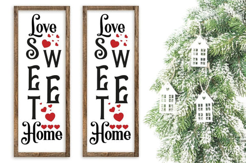 Valentines day Porch Sign Bundle SVG DESIGNISTIC 