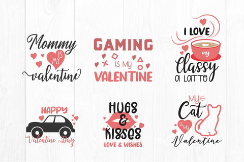 Valentines day quotes bundle svg SVG vectorbundles 